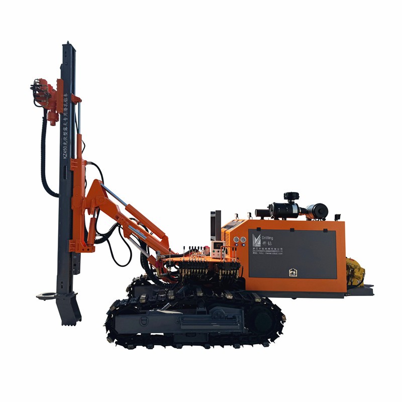 Bič za bušenje na gusjenicama